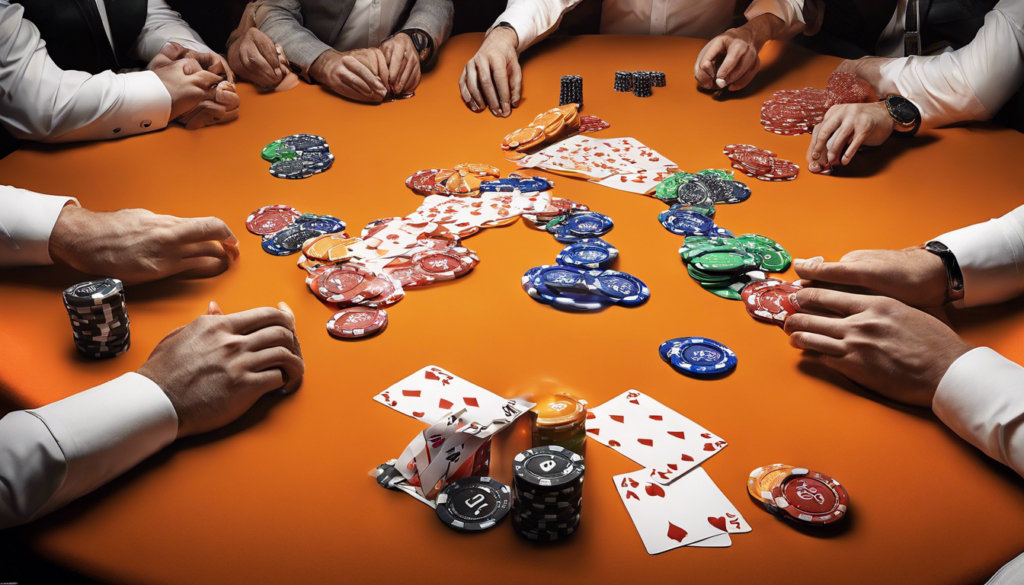 découvrez les membres de l'orange poker team et leurs compétences ainsi que leur passion pour le poker dans cette équipe d'élite.
